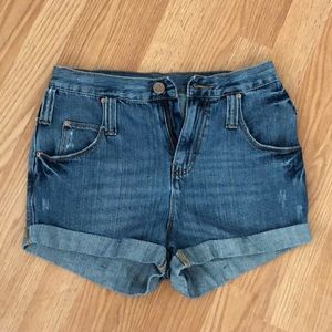 High Waisted BDG Jean Shorts